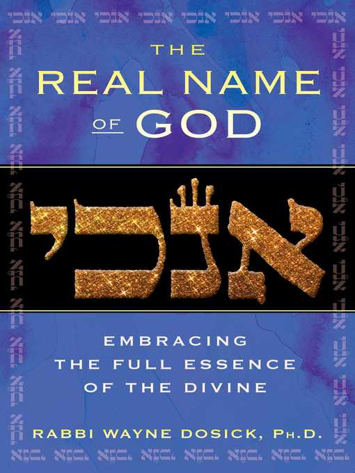 Cover image for The Real Name of God